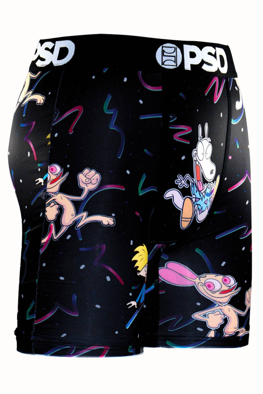 PSD Black Cartoon-Crossover Boxer Brief