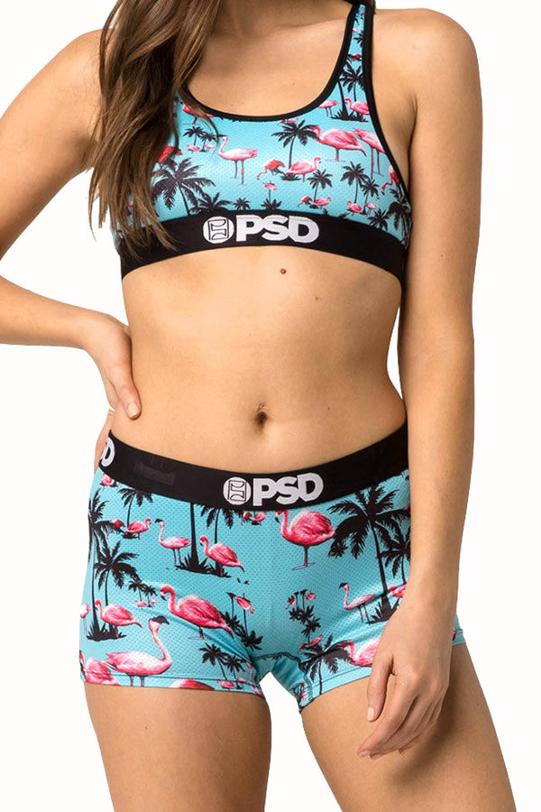 PSD Flamingo Inn Boyshort