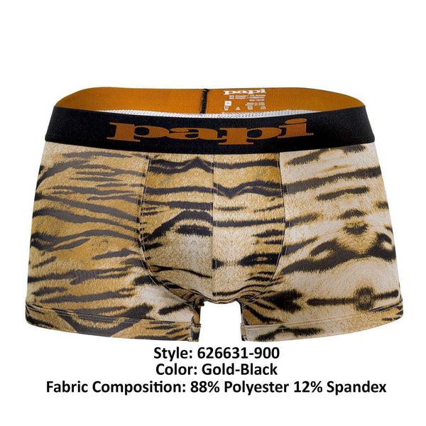Papi 626631-900 Animal Instinct Tiger Trunks