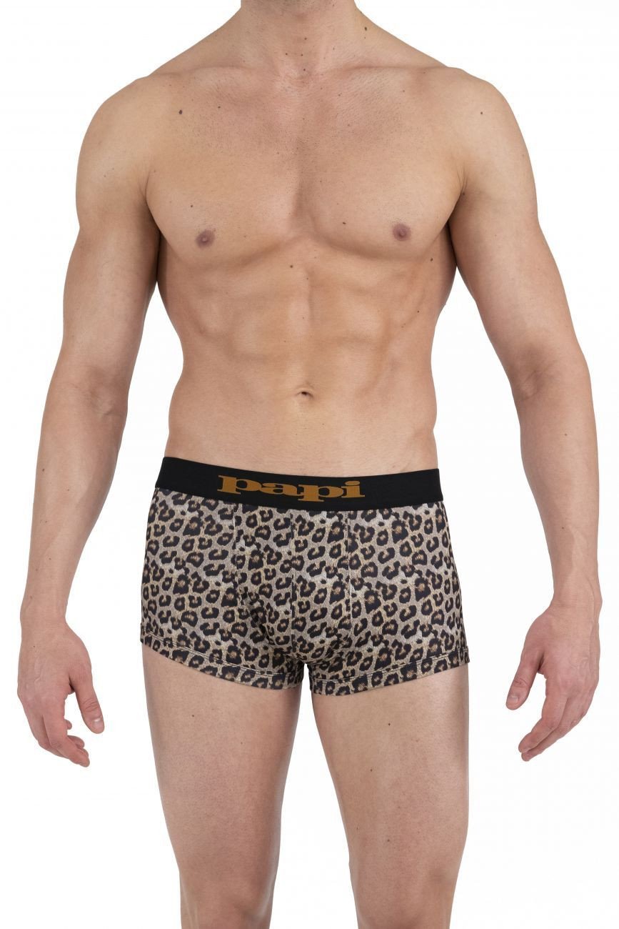 Papi 626633-900 Animal Instinct Leopard Trunks