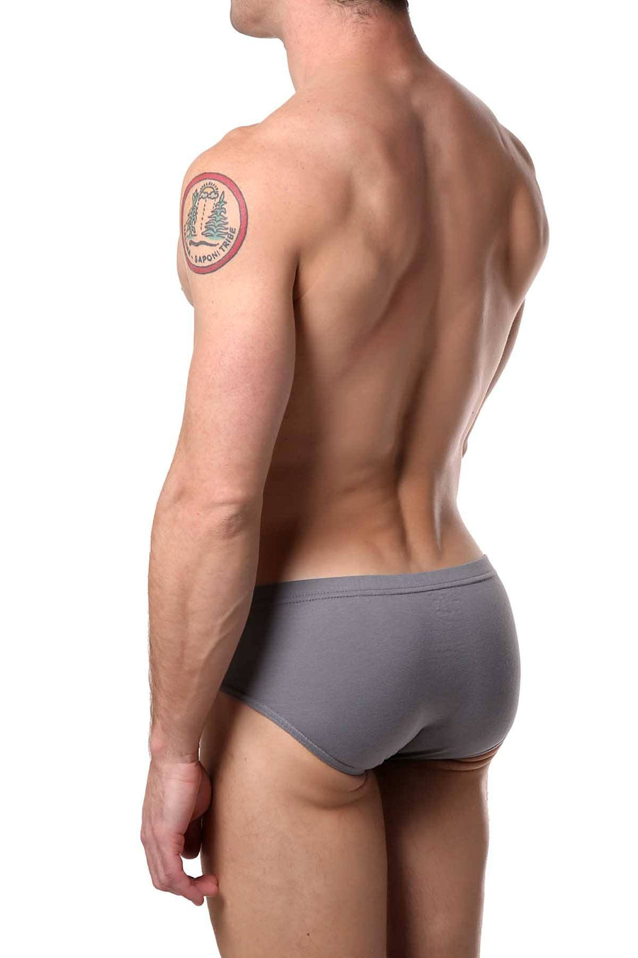 Papi Black/Grey Low-Rise Brief 5-Pack
