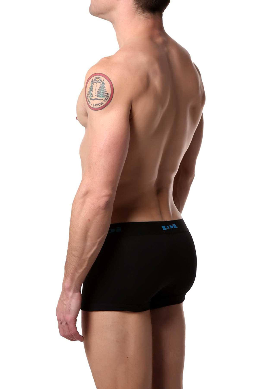 Papi Black/Grey/Teal Brazilian Trunk 3-Pack