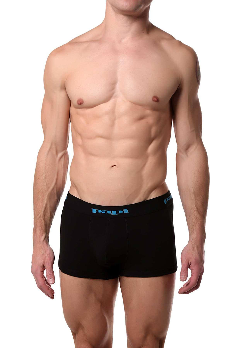 Papi Black/Grey/Teal Brazilian Trunk 3-Pack
