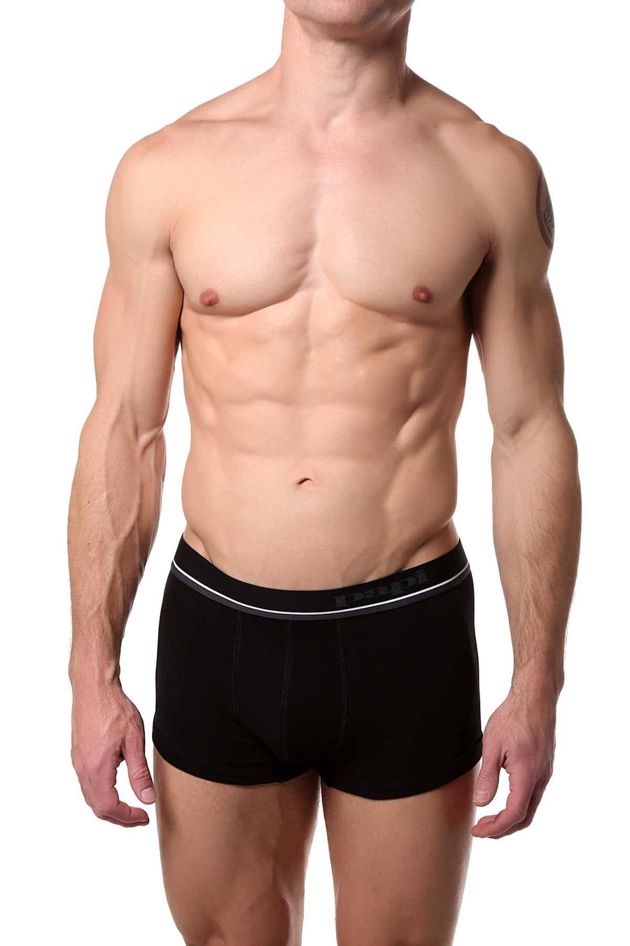 Papi Black/Grey/White Brazilian Trunk 3-Pack