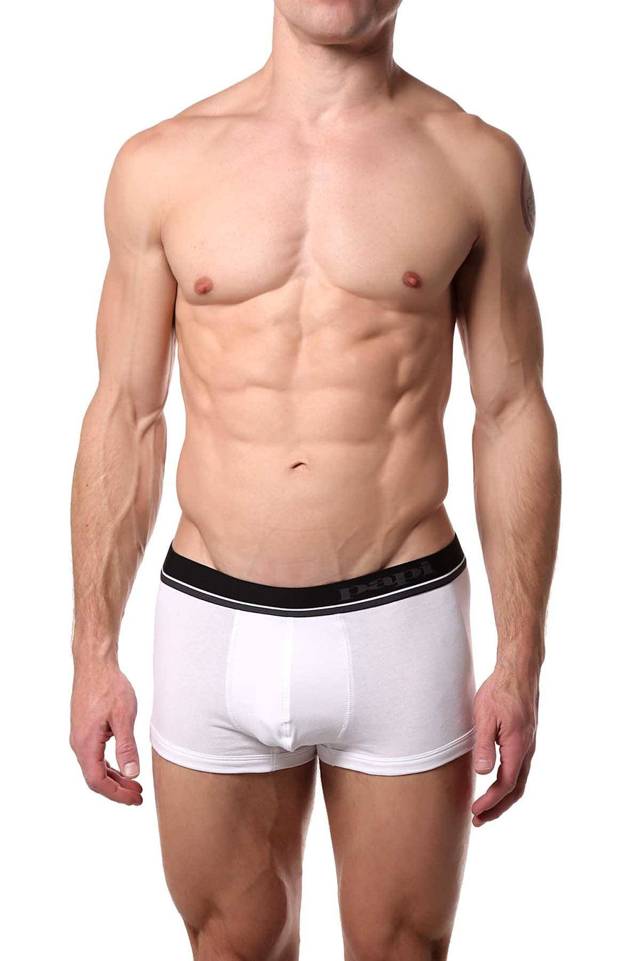 Papi Black/Grey/White Brazilian Trunk 3-Pack