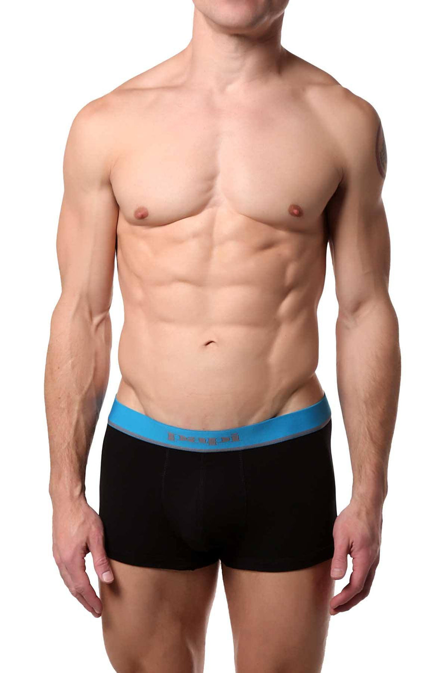Papi Black/Teal Brazilian Trunk 3-Pack