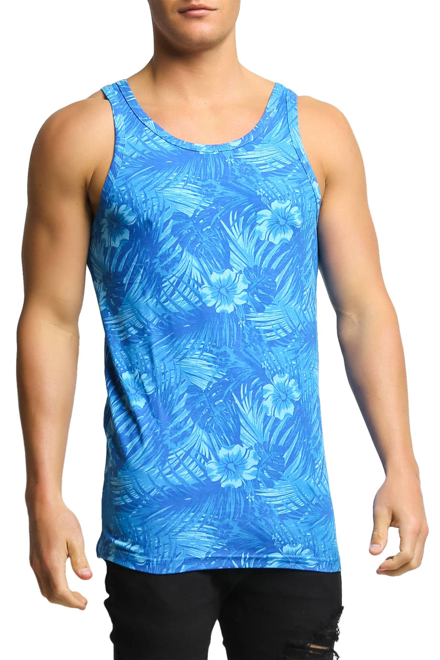 Papi Blue Oasis Tank Top