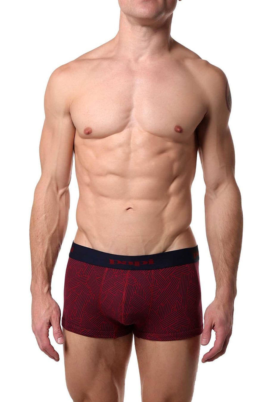 Papi Burgundy/Charcoal/Navy Brazilian Trunk 3-Pack