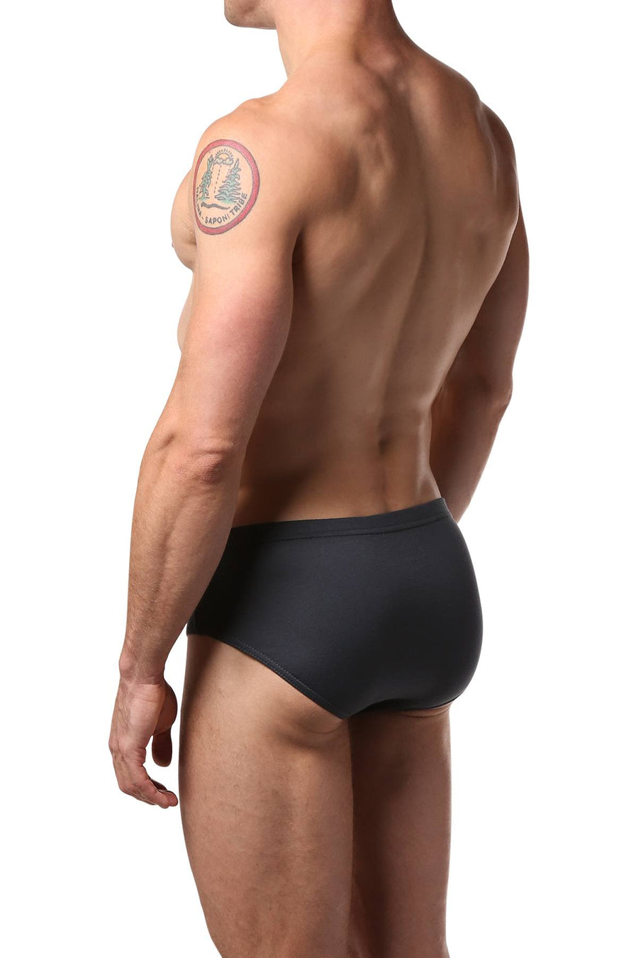 Papi Grey/Black Low-Rise Brief 5-Pack