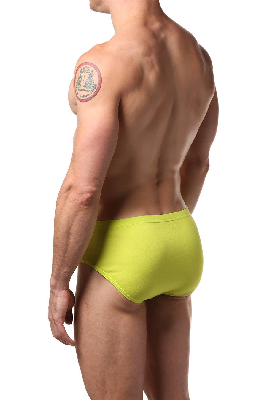 Papi Lime/Blue/Navy/Grey/Black Low-Rise Brief 5-Pack