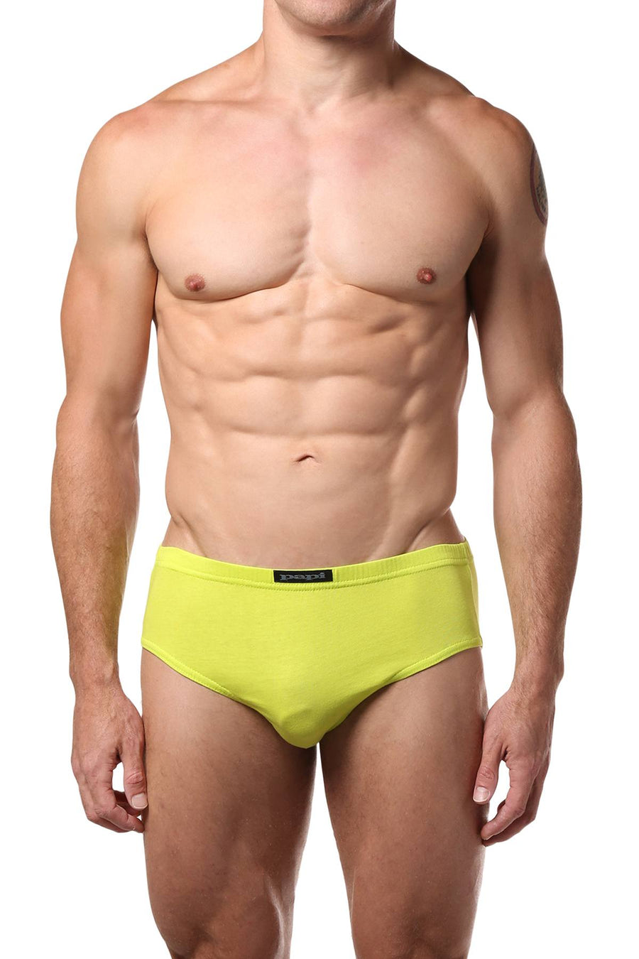 Papi Lime/Blue/Navy/Grey/Black Low-Rise Brief 5-Pack