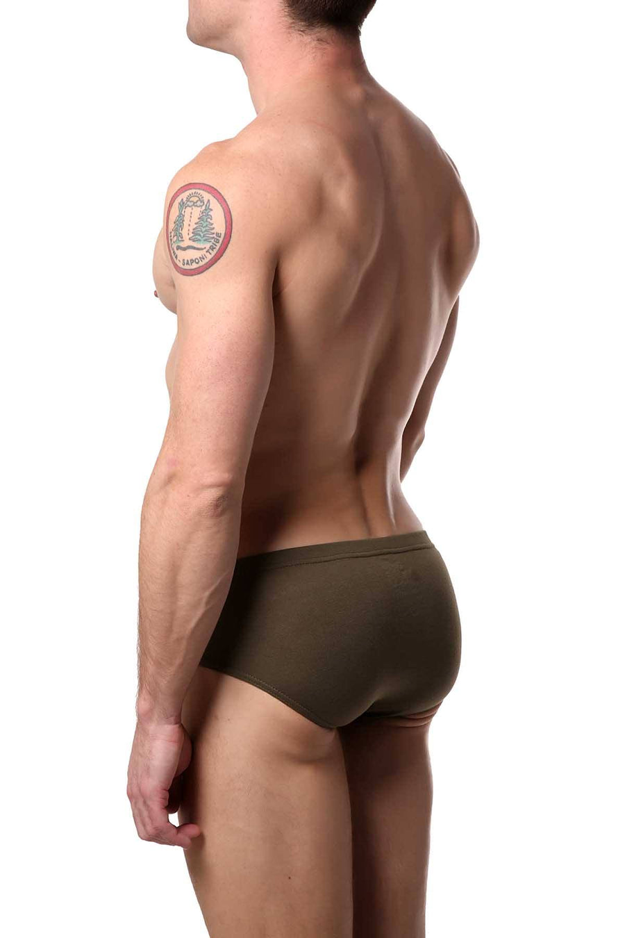 Papi Military-Hues Premium Cotton Low-Rise Brief 5-Pack
