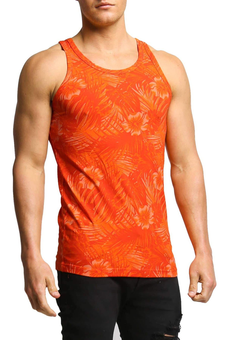 Papi Orange Oasis Tank Top