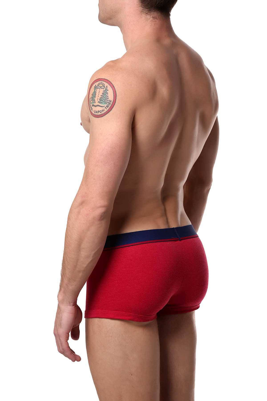 Papi Red/Grey/Black Brazilian Trunk 3-Pack