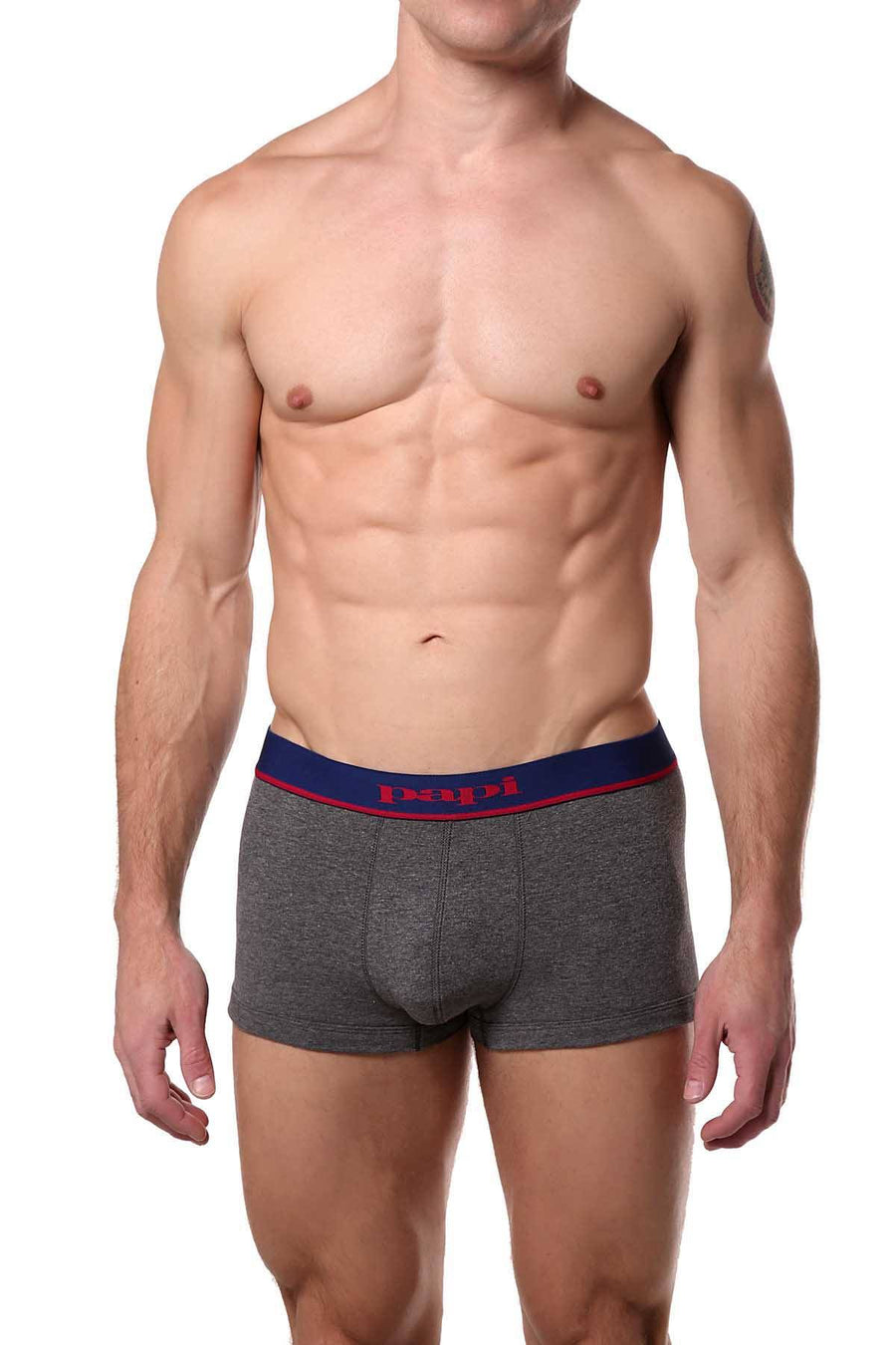 Papi Red/Grey/Black Brazilian Trunk 3-Pack