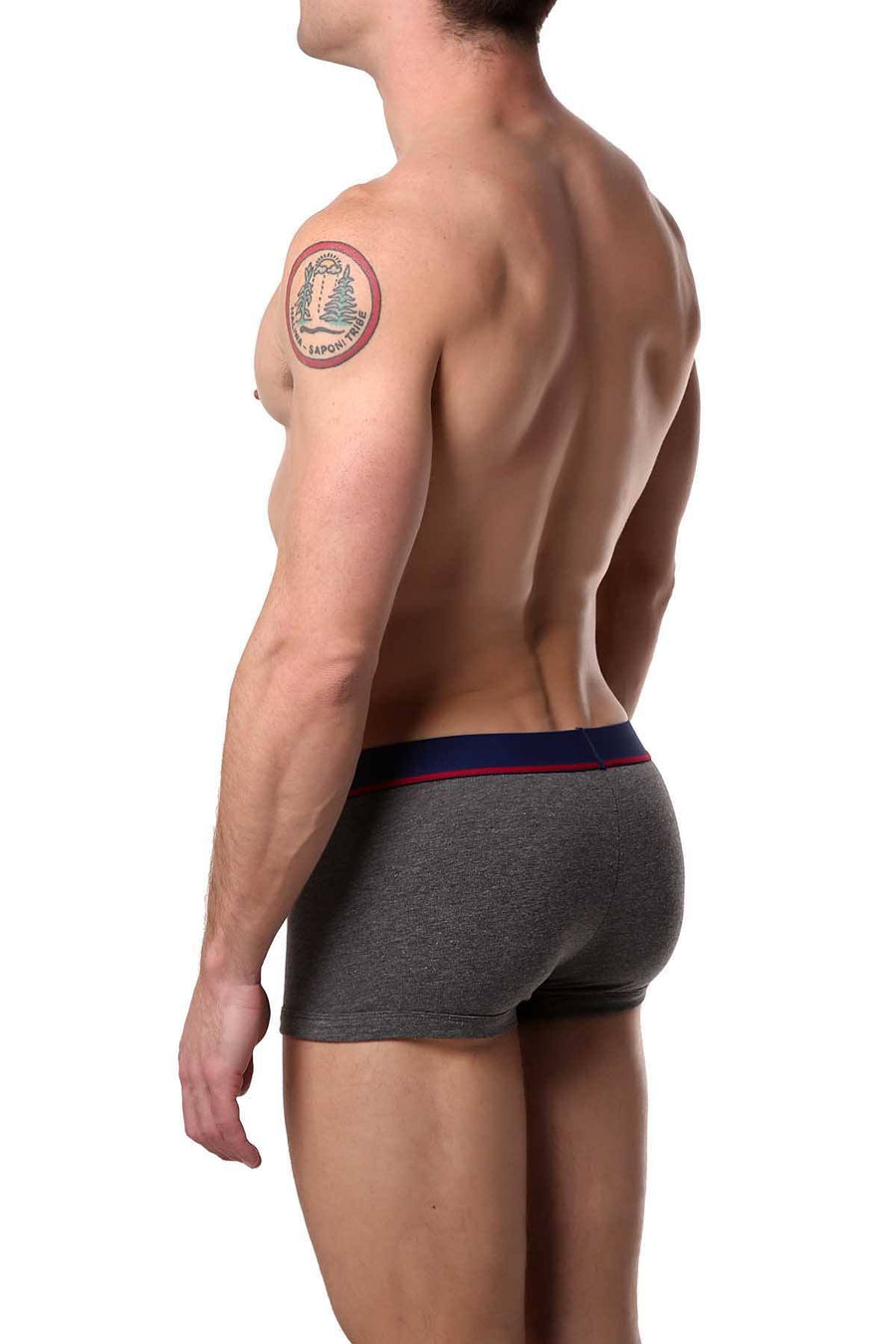Papi Red/Grey/Black Brazilian Trunk 3-Pack