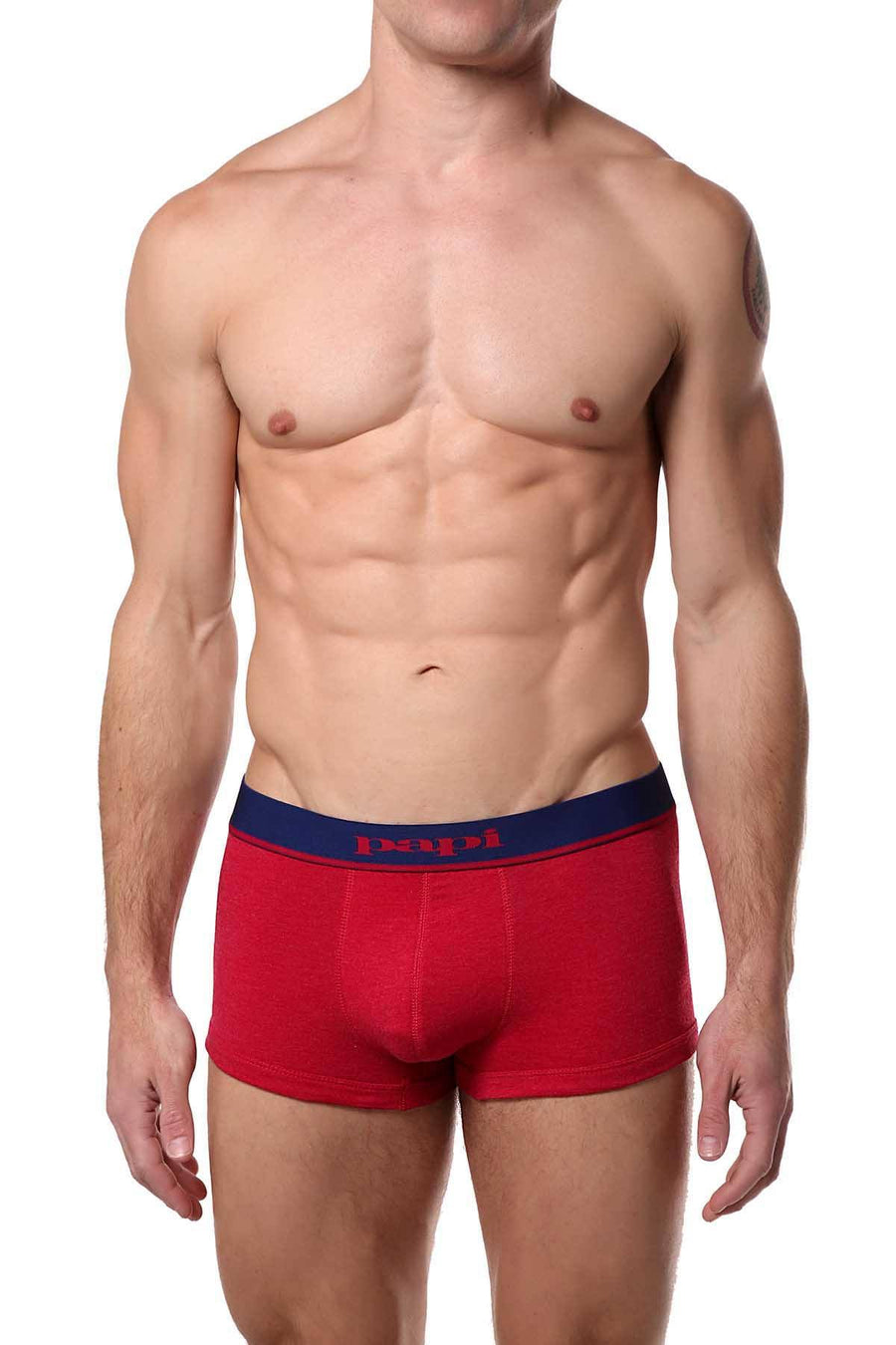 Papi Red/Grey/Black Brazilian Trunk 3-Pack
