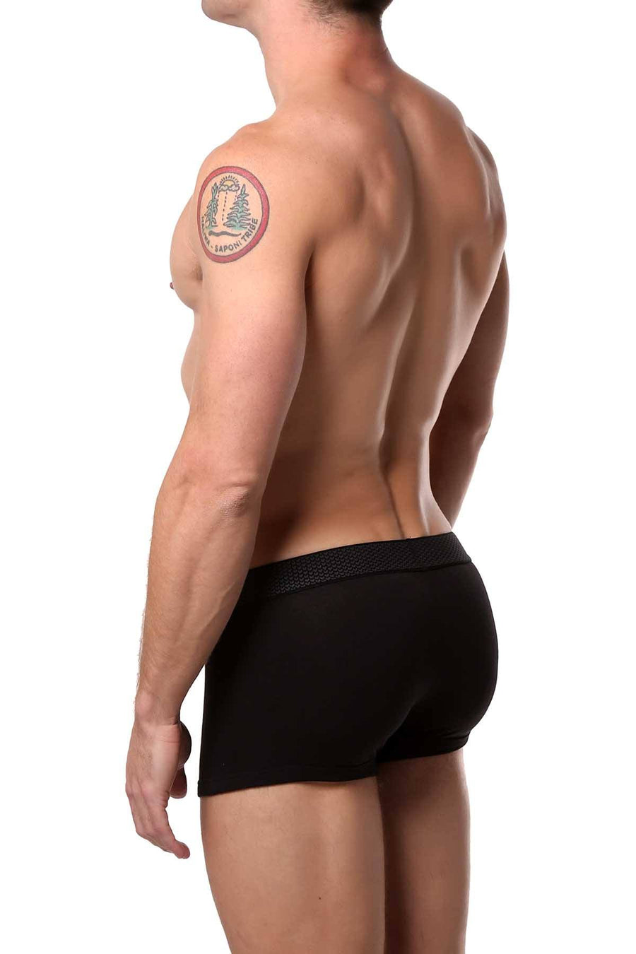 Papi Red/Grey/Black Solid Brazilian Trunk 3-Pack