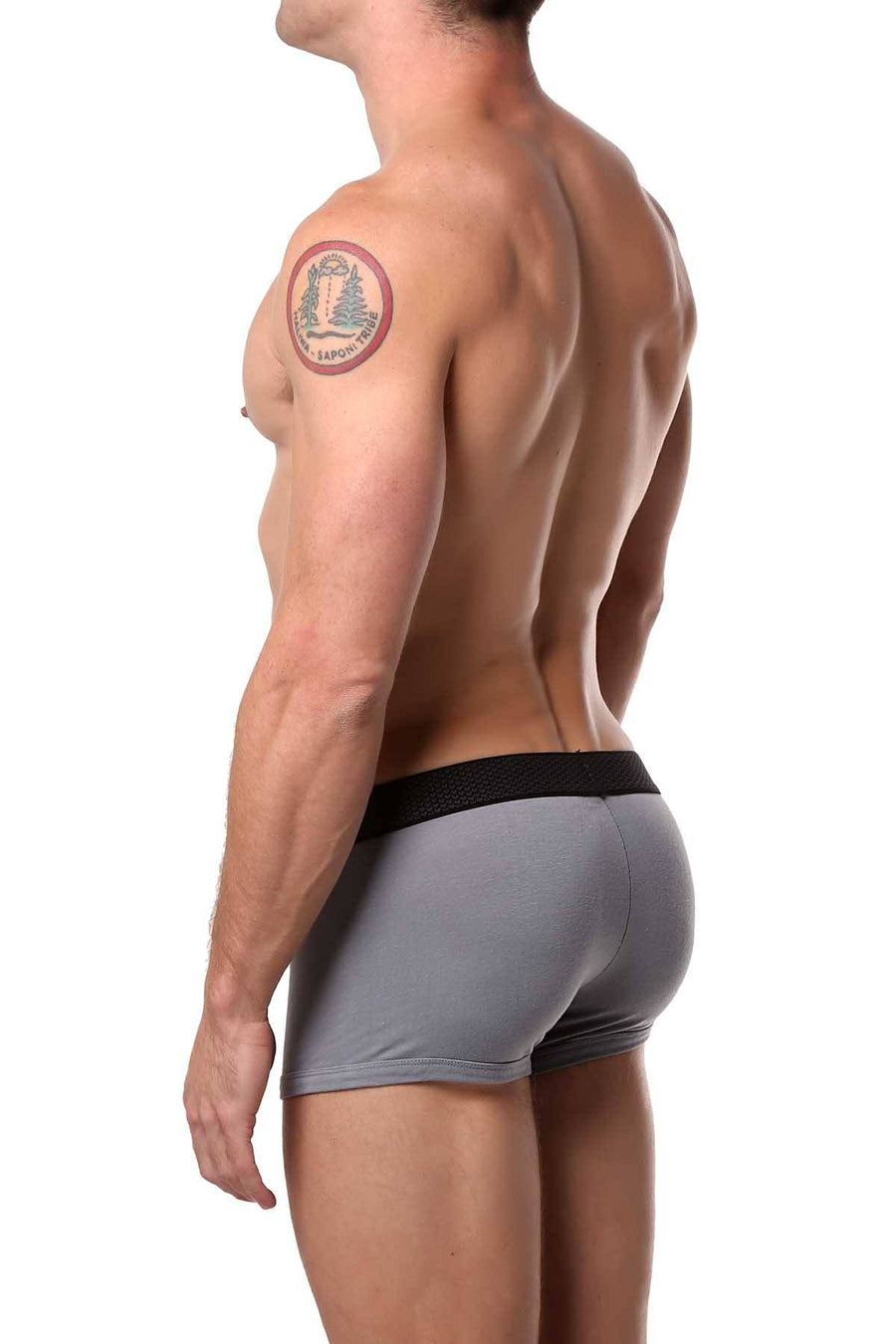 Papi Red/Grey/Black Solid Brazilian Trunk 3-Pack