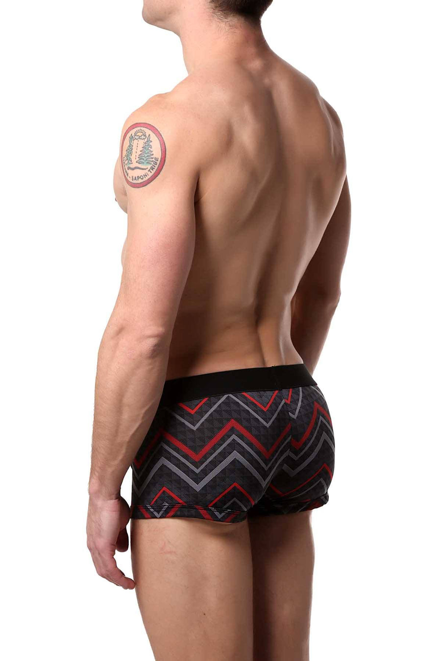 Papi Red/Grey Chevron Brazilian Trunk