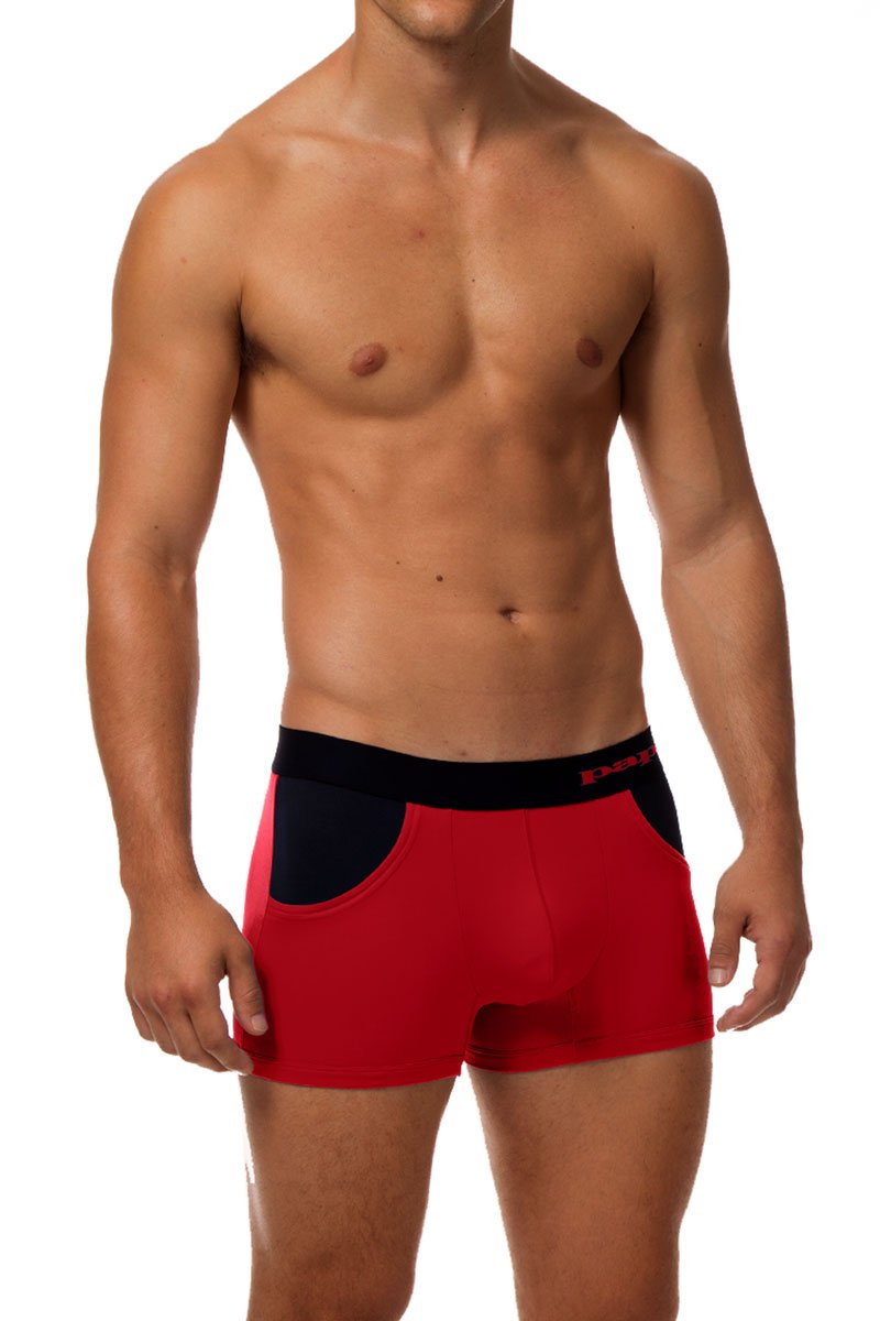Papi Red Miami Beach Boxer Trunk