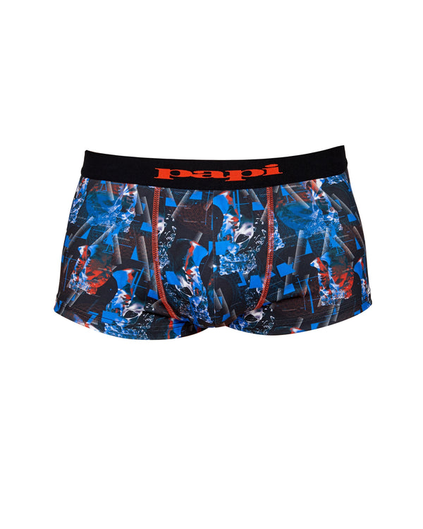 Papi Red Statue Print Microfiber Trunk