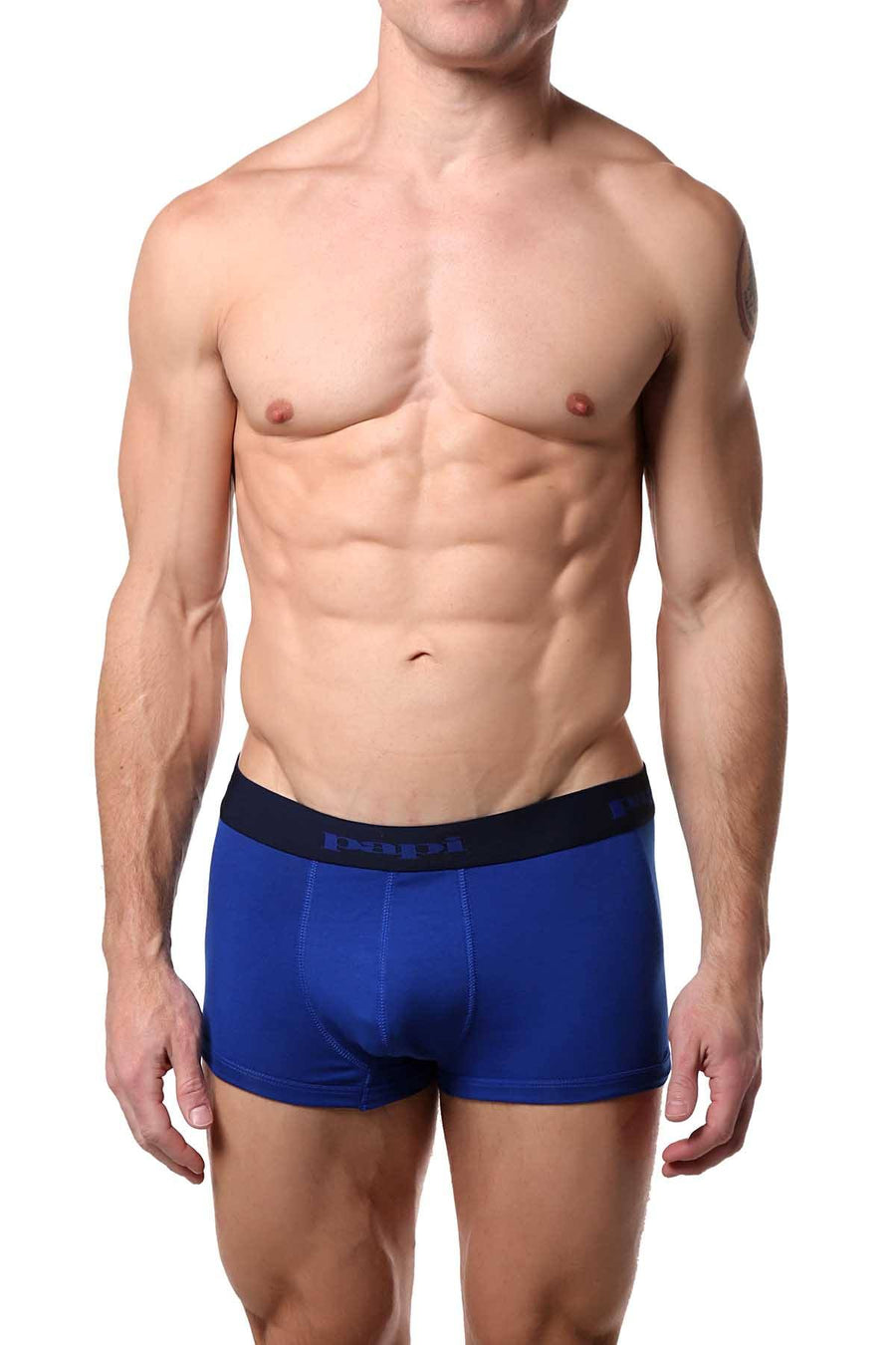 Papi Royal/Navy Patterned Brazilian Trunk 3-Pack