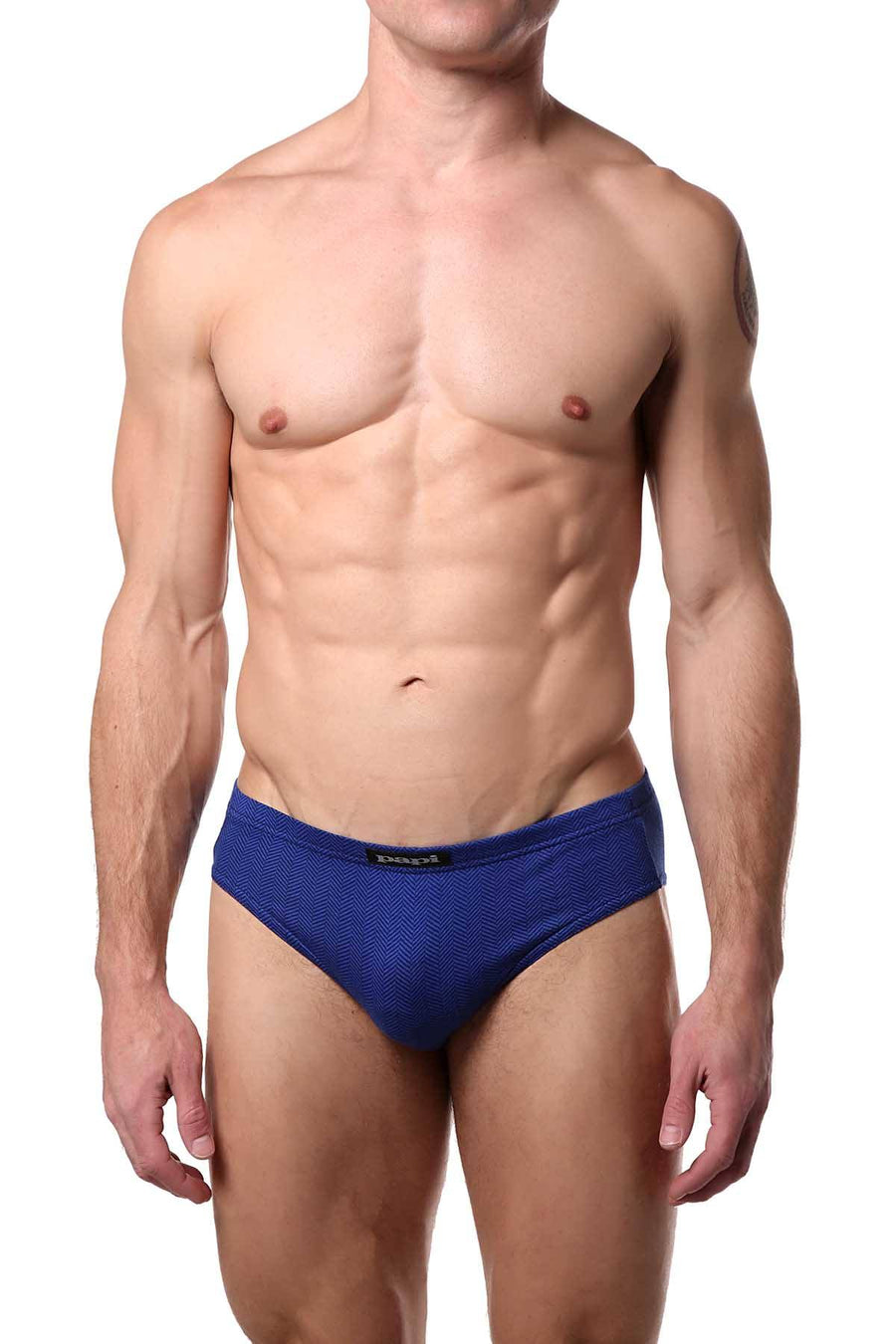 Papi Shades-of-Blue Premium Cotton Low-Rise Brief 5-Pack