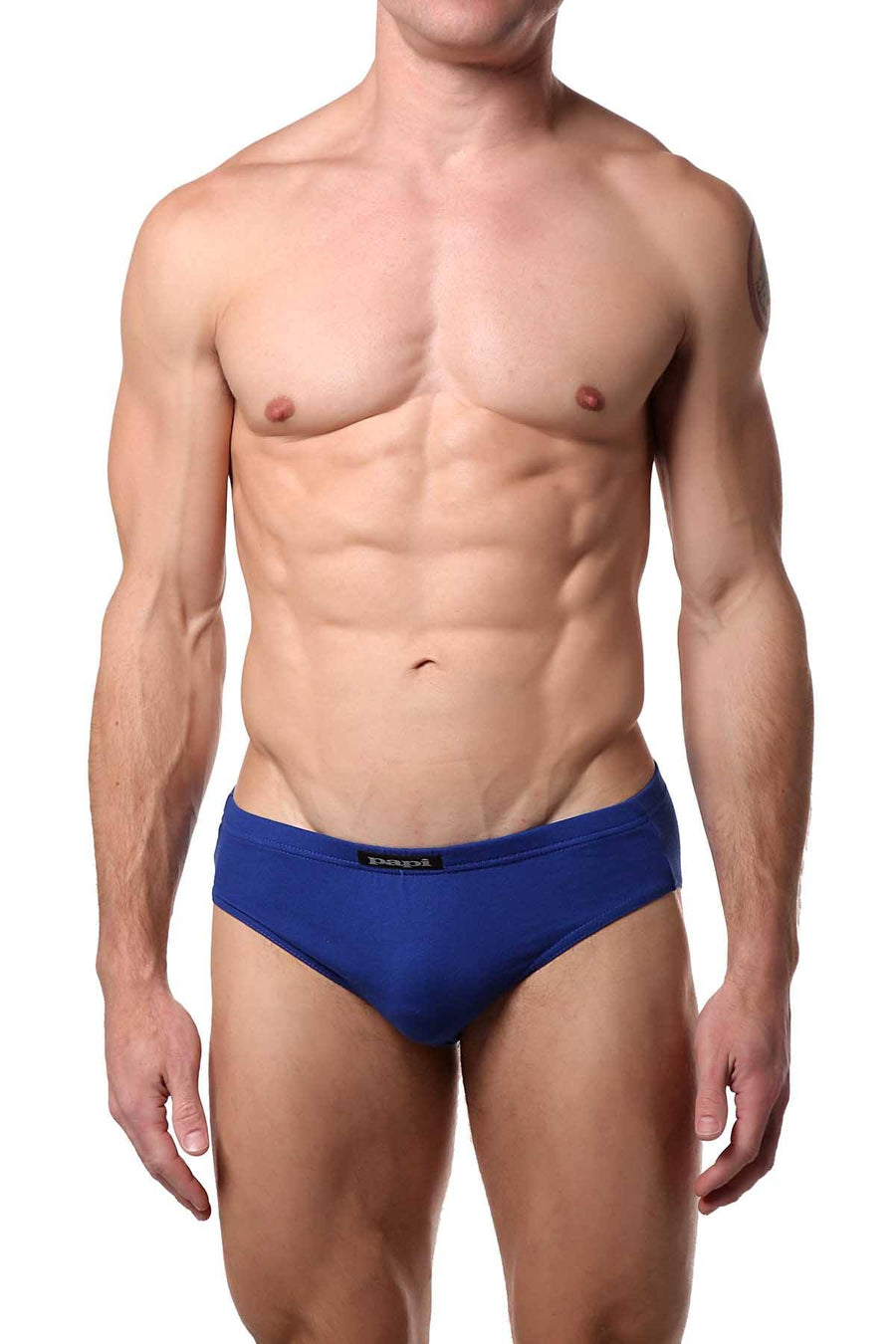 Papi Shades-of-Blue Premium Cotton Low-Rise Brief 5-Pack