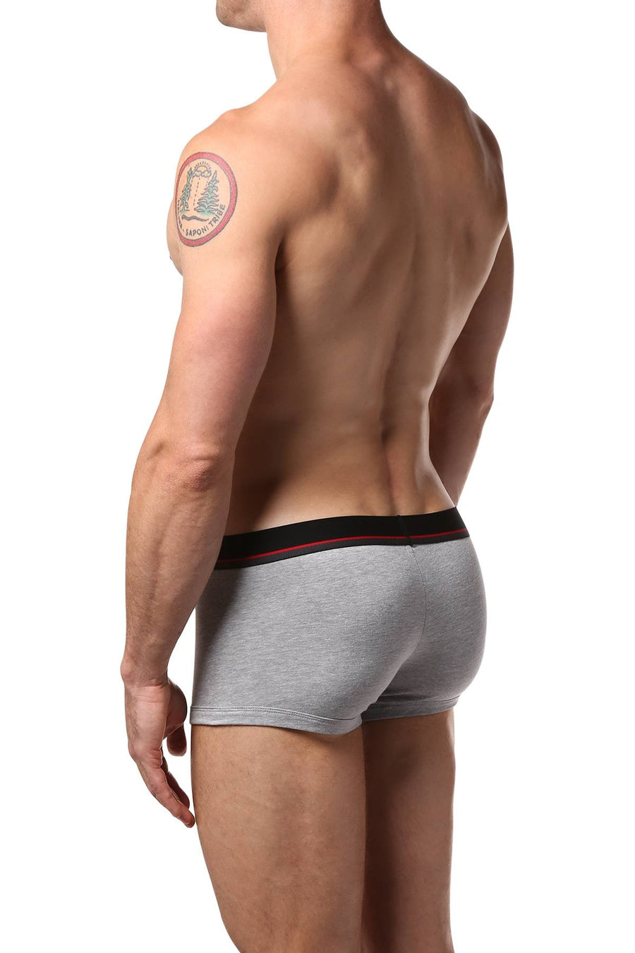 Papi Solid Red/Grey/Black Brazilian Trunk 3-Pack