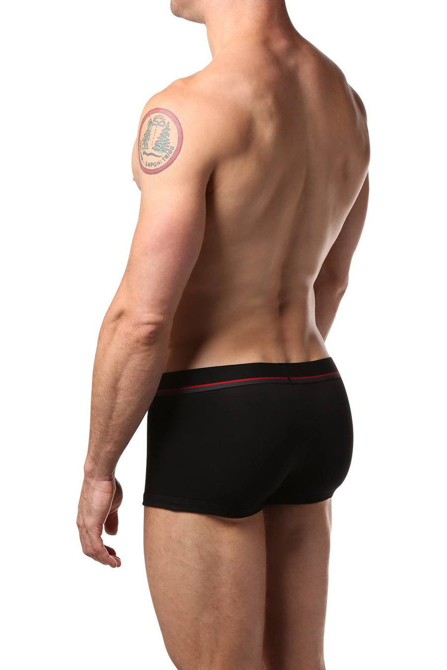 Papi Solid Red/Grey/Black Brazilian Trunk 3-Pack