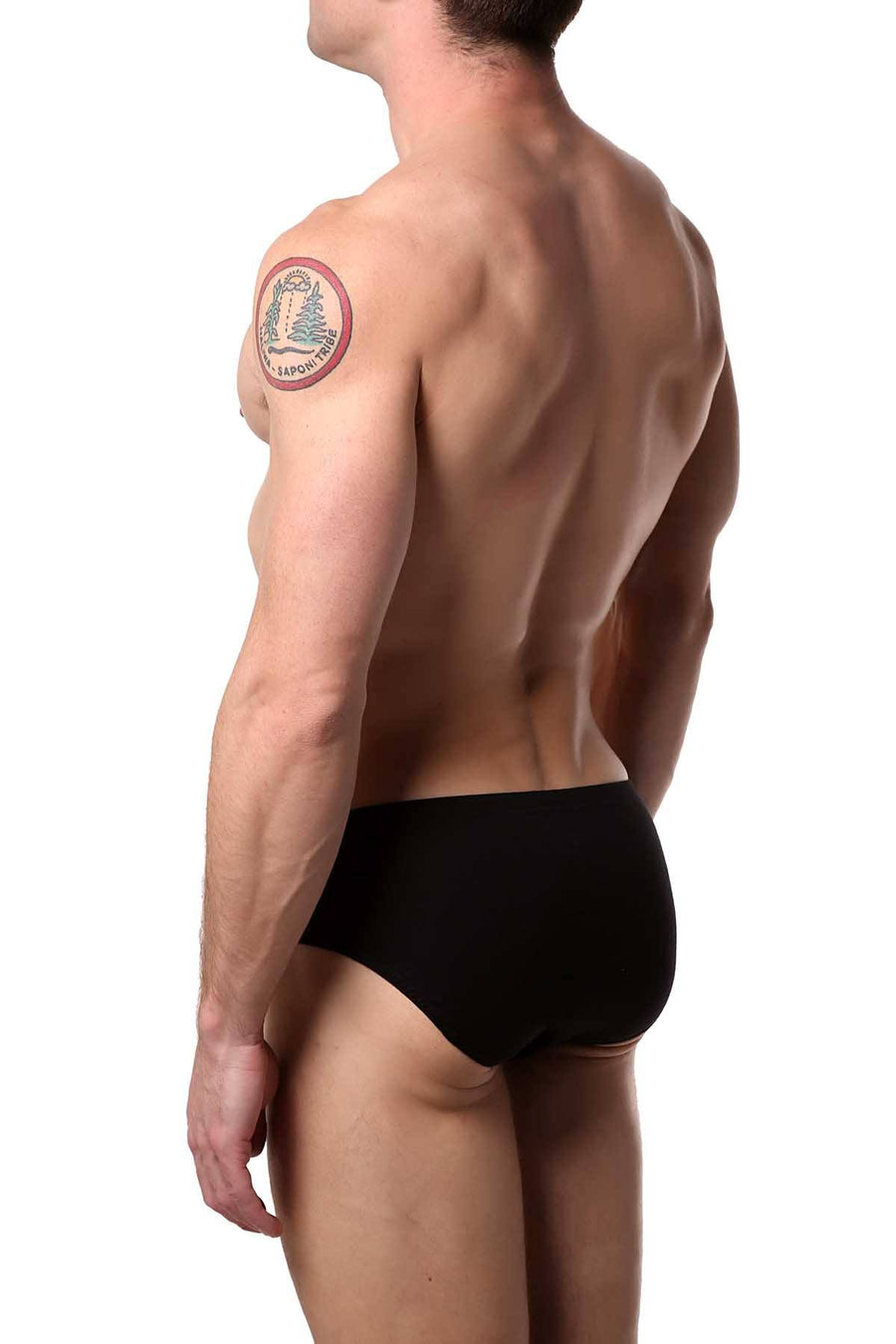 Papi Stripes-and-Solids Premium Cotton Low-Rise Brief 5-Pack