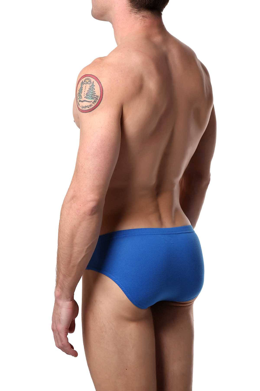Papi Stripes-and-Solids Premium Cotton Low-Rise Brief 5-Pack