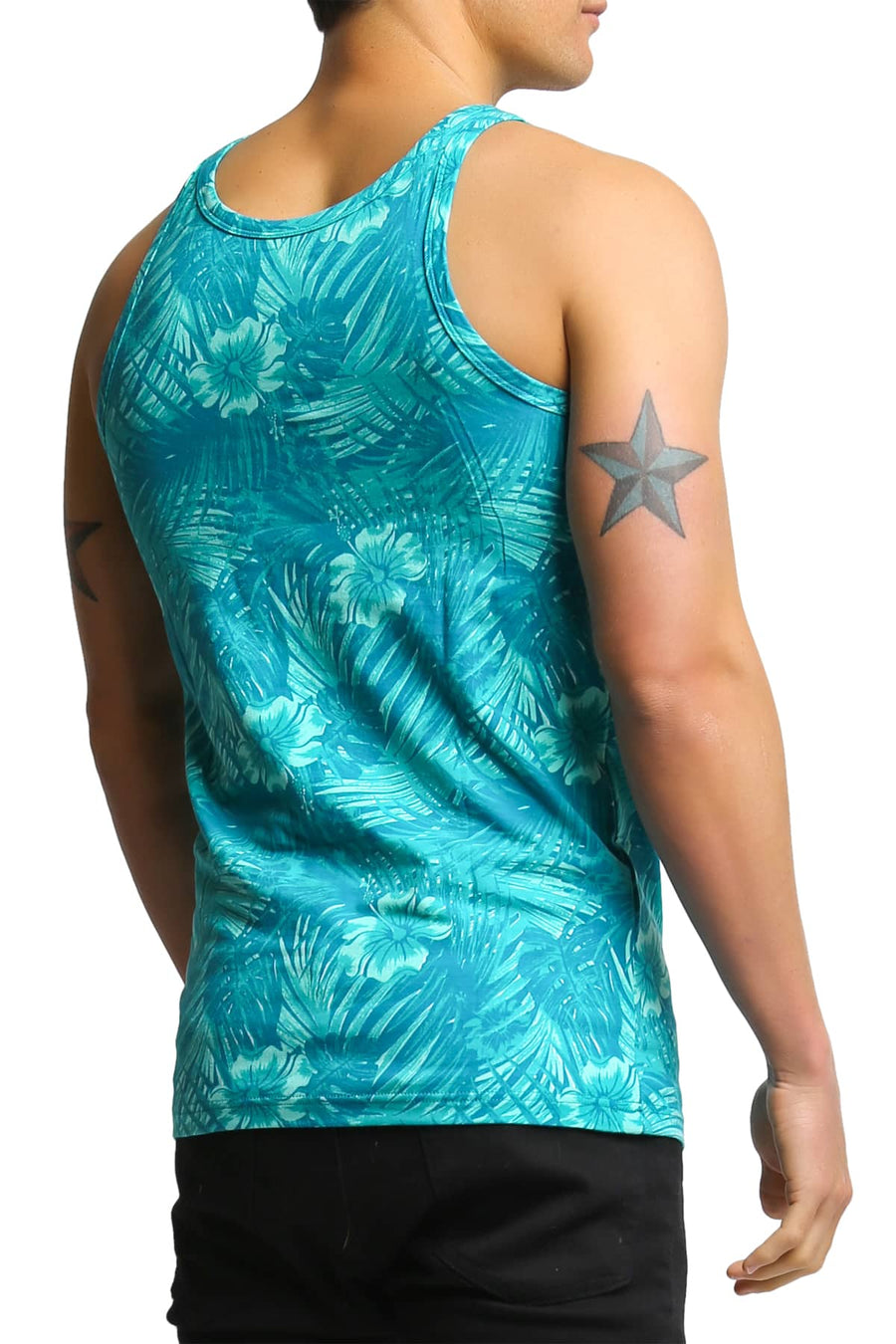 Papi Teal Oasis Tank Top