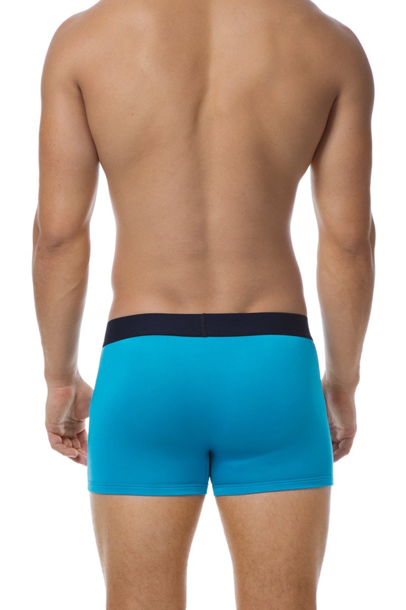 Papi Turquoise Miami Beach Boxer Trunk