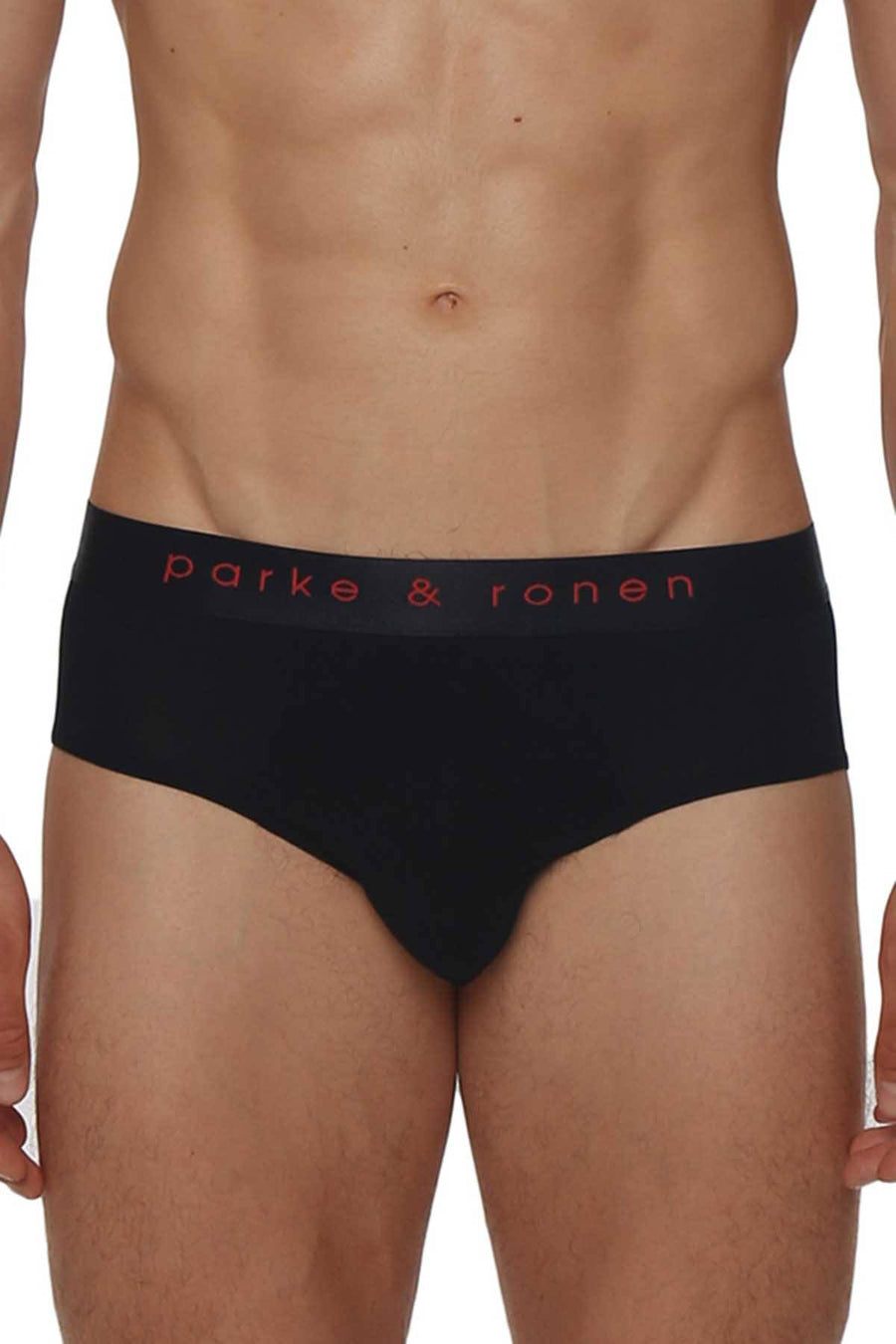 Parke & Ronen Black Solid Brief