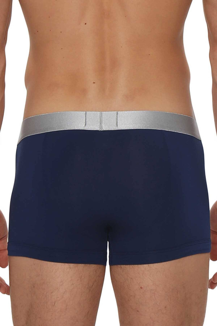 Parke & Ronen Navy-Blue Solid Trunk