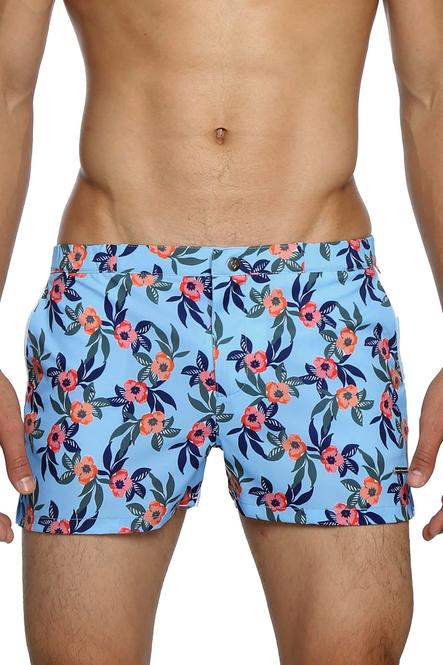 Parke and Ronen Bel-Air Sky 2" Angeleno Swim Trunk