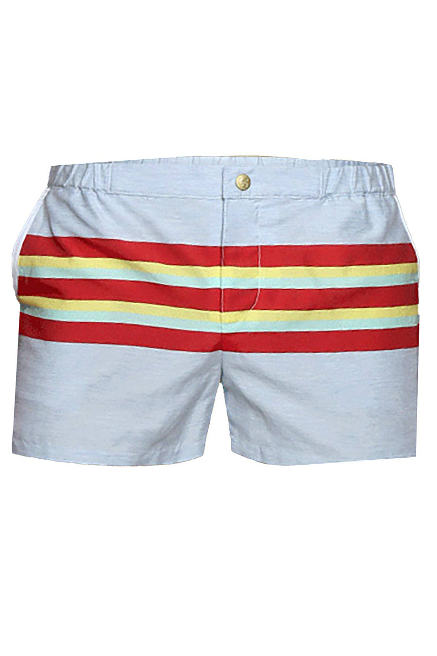 Parke and Ronen Majorca Stripe 2" Angeleno Swim Trunk