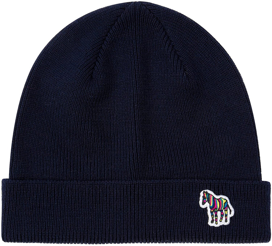Paul Smith Zebra Patch Wool Beanie 47