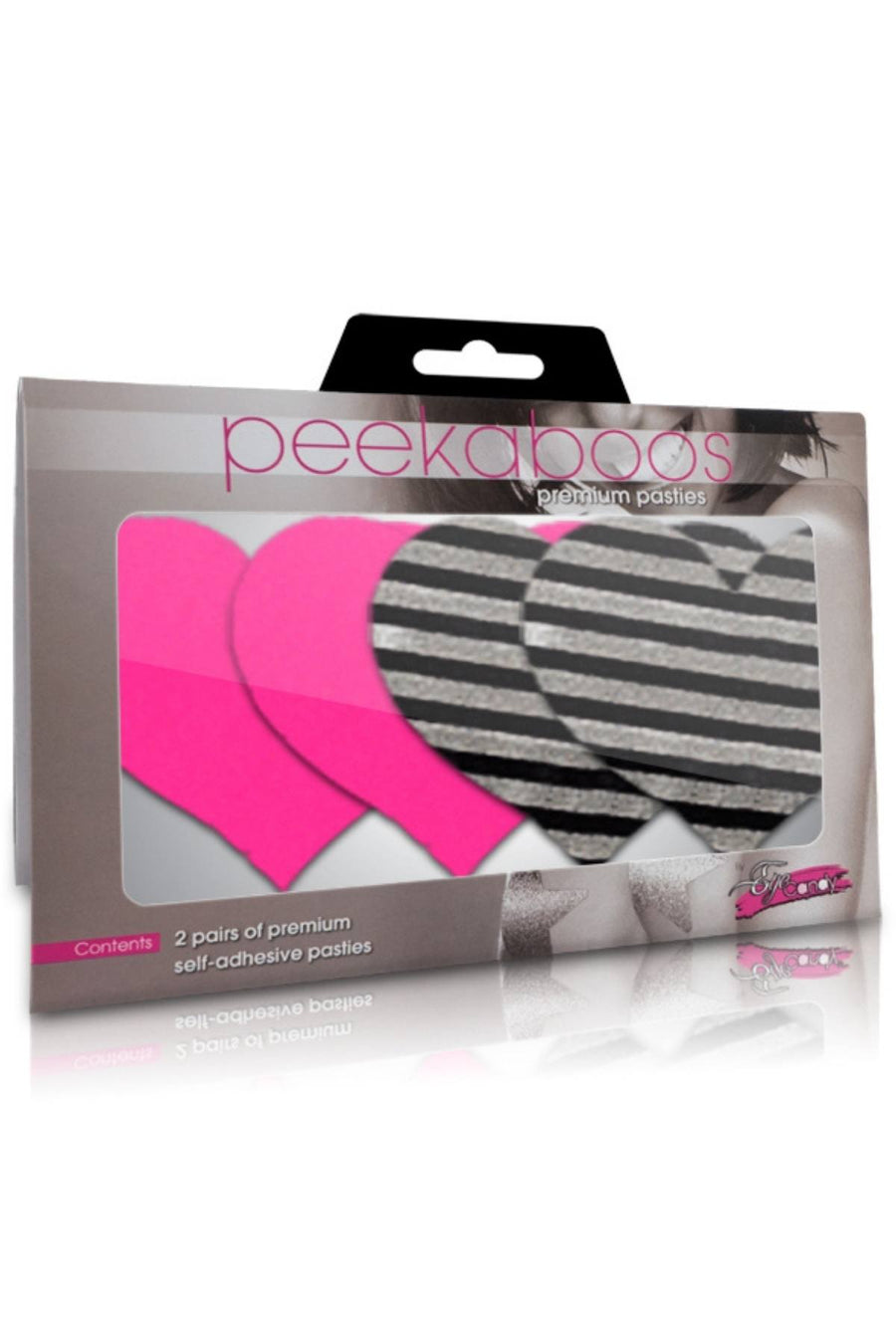 Peekaboos Double Vision Heart Pasties