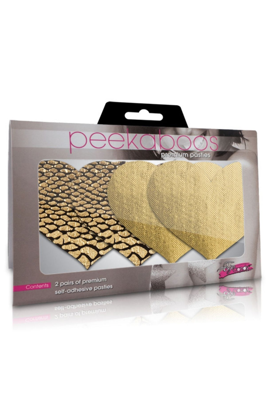Peekaboos Glam O Rama Heart Pasties