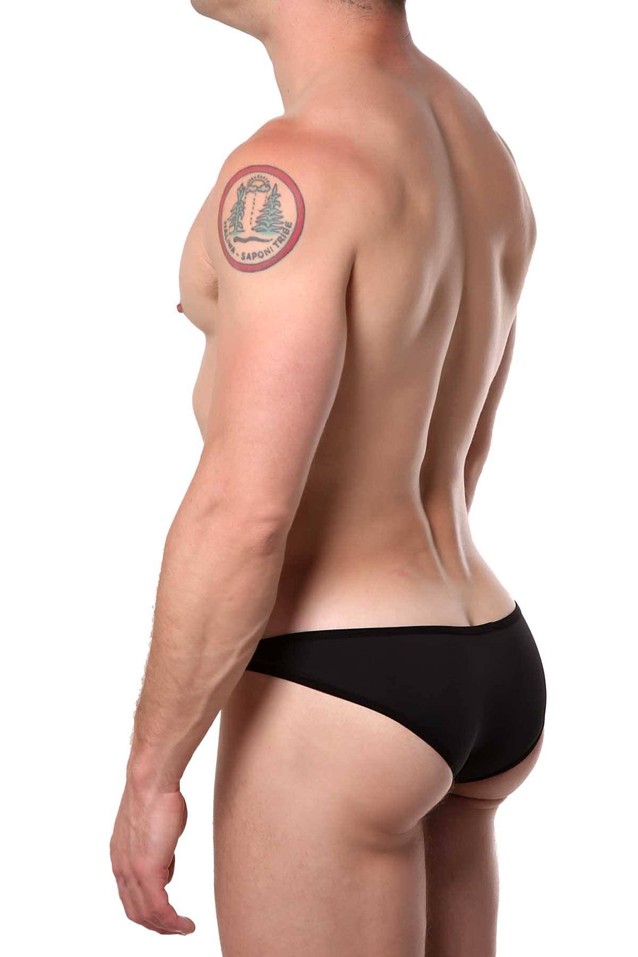 PetitQ Black Big-Bulge Brief