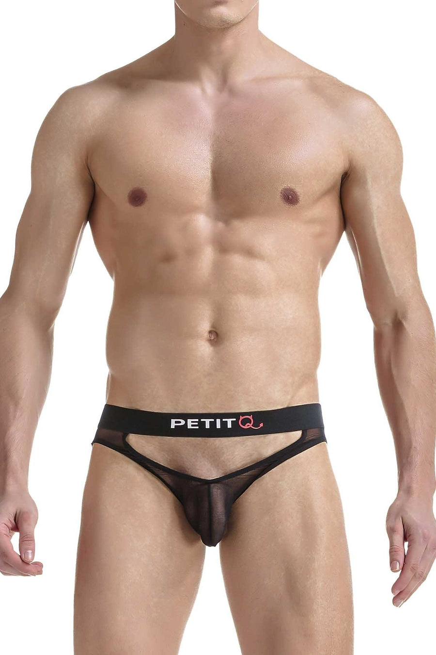 PetitQ Black Crossroad Jockstrap