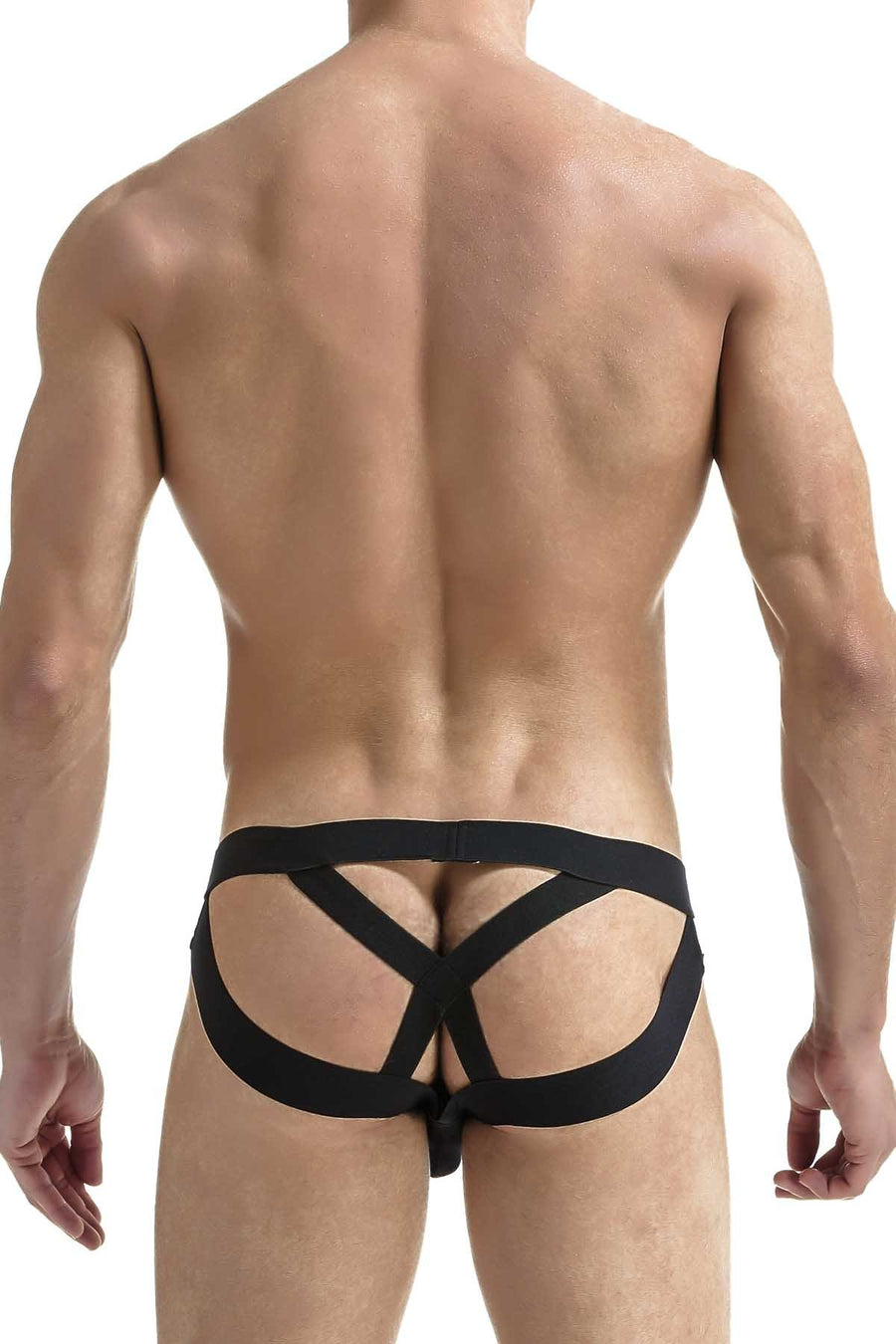 PetitQ Black Crossroad Jockstrap