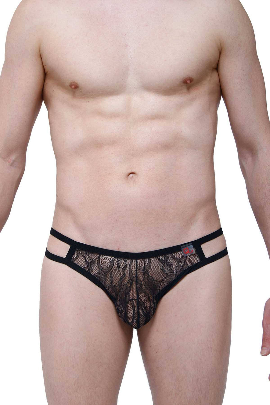 PetitQ Black Ornex Thong