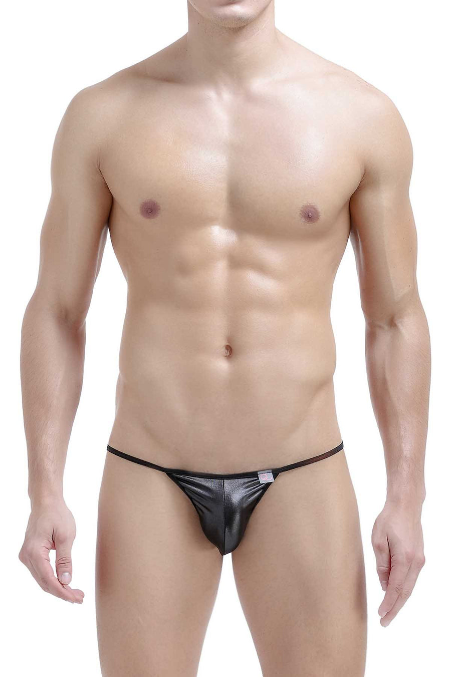 PetitQ Black Pleather Kini