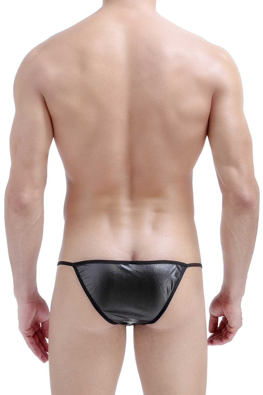 PetitQ Black Pleather Kini