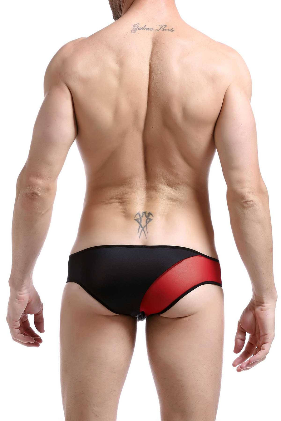 PetitQ Black/Red Mercy Bikini Brief
