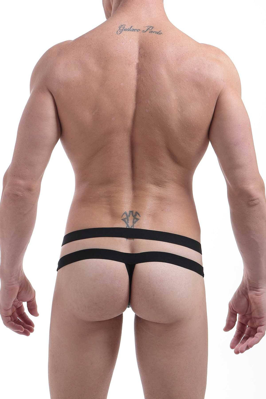 PetitQ Black Rully Thong